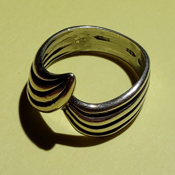 Vintage 925 Sterling Silver Ring - Picture 7 of 7